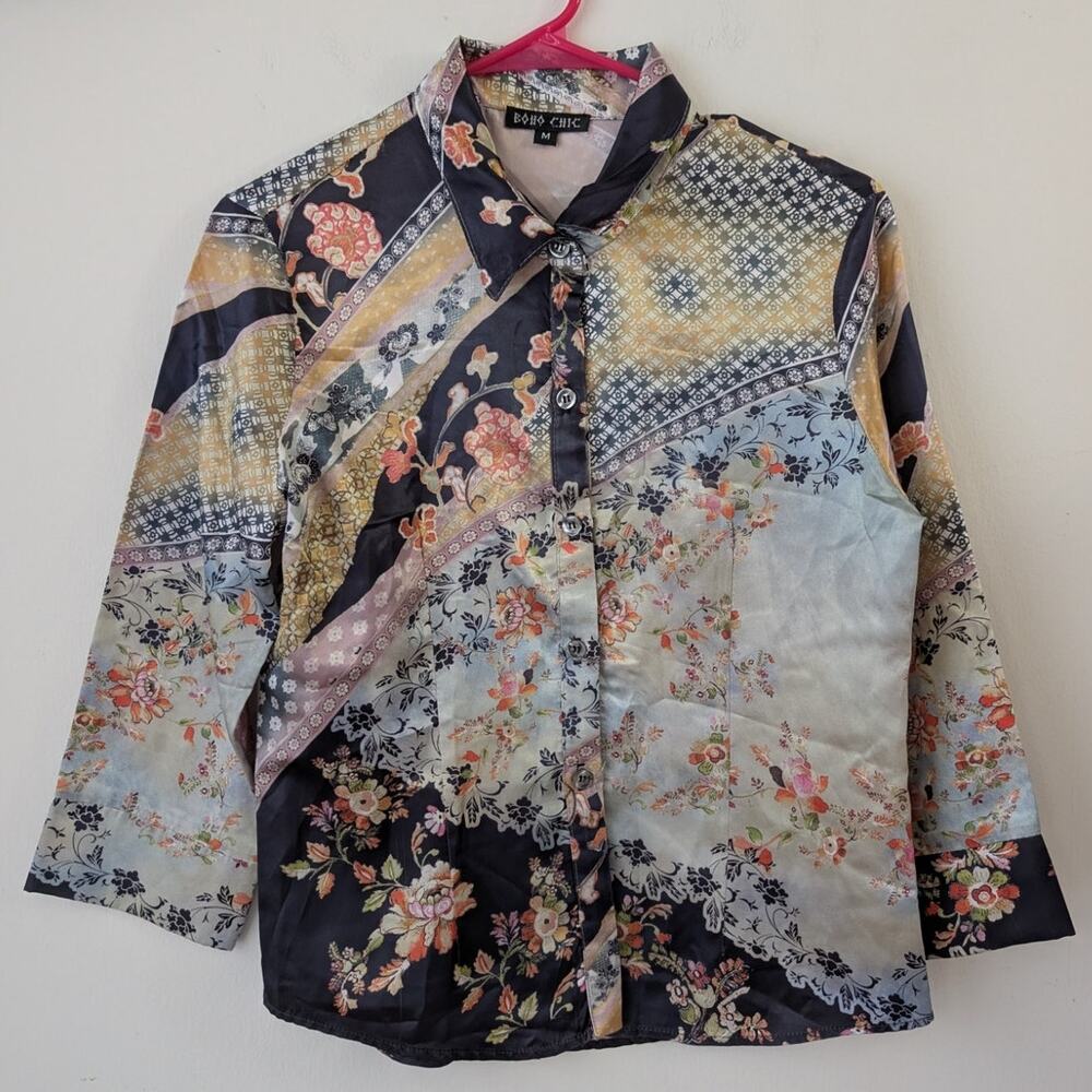 boho chic vintage top